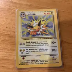 Pokemon TCG Jolteon Jungle 4/64 Holo Unlimited Holo Rare - Image 3