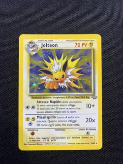 Pokemon TCG Jolteon Jungle 4/64 Holo Unlimited Holo Rare - Image 1