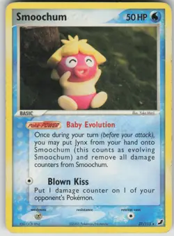 Pokemon TCG Smoochum Rare Unseen Forces 31/115 - Image 1
