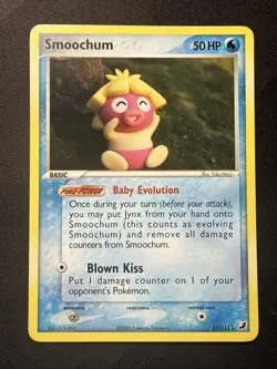 Pokemon TCG Smoochum Yuma Morii EX Unseen Forces Regular Rare Card 31/115 Nm - Image 1