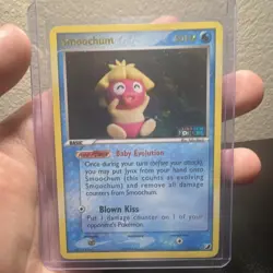 Nintendo Pokemon TCG Smoochum 31/115 EX Unseen Forces Reg Unlimited EN 2005 - Image 1
