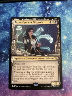 MTG-1x-NM-Mint, English-Teysa, Opulent Oligarch (0321) - Showcase-Murders at Kar - Image 1