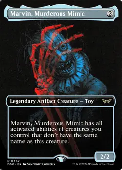 NM - Marvin, Murderous Mimic (Showcase) R Duskmourn: House of Horror 367 - Image 1