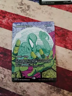 NM Borderless Mindbreak Trap, MTG, Marvel's Spider-Man, Magic the Gathering, - Image 1