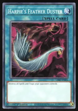 Harpie's Feather Duster - L26D-ENS06 - Common - 1st Edition - Yugioh - Image 1