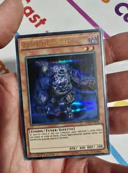 CARTA YU-GI-OH ZOMBIE UNTORE 1* ED ULTRA RARA DUSA-IT076 - Image 1