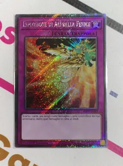 ESPLOSIONE DI ALI DELLA FENICE Rara Segreta Platino RA03-IT149 YU-GI-OH - Image 1
