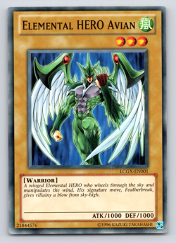 Elemental HERO Avian - LCGX-EN001 - Common - Yugioh - Image 1