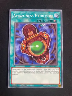 Yu-Gi-Oh! TCG Amazoness Heirloom SS02 NM 1st Edition Common - Image 1