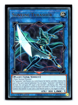 Sunvine Thrasher - GFTP-EN024 - Ultra Rare - 1st Edition - Yugioh - Image 1