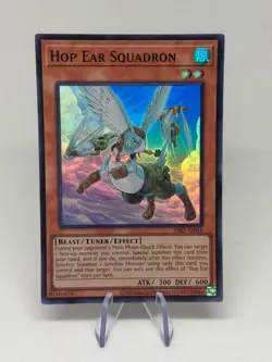 Hop Ear Squadron ES02-AE018 Super Rare AE NM YuGiOh - Image 1