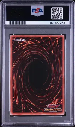 PSA 10 Magician Of Black Chaos Over Rush Rare YuGiOh Rush Duel Card 2025 JPS01 - Image 2