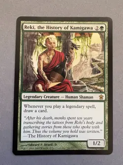 Reki, the History of Kamigawa, Saviors of Kamigawa. MTG, Magic the Gathering - Image 1