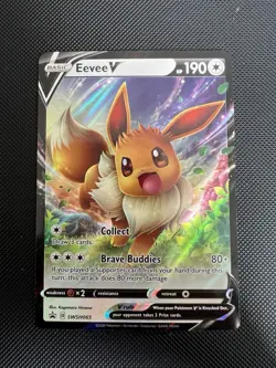 Eevee V Swsh065 Swsh: Sword & Shield Promo Cards Holo - Image 1