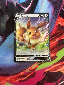 Eevee V Swsh065 Swsh: Sword & Shield Promo Cards Holo - Image 1