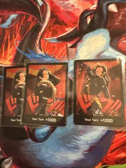 One Piece TCG Eb03 3x Holo Don 2x Boa 1x Robin - Image 1