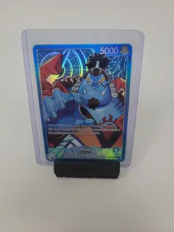 Jinbe Leader Alt Art OP14-040 THE AZURE SEA'S SEVEN English One Piece TCG - Image 1