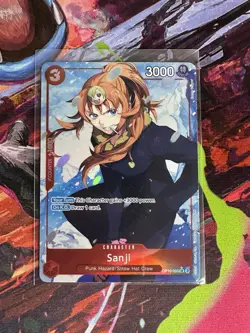 One Piece TCG Sanji Parallel Super Rare Royal Blood #OP10-005 - Image 1
