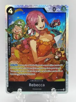 Rebecca OP05-091 SR | NM | Premium Booster -The Best- Vol. 2 | One Piece TCG - Image 1