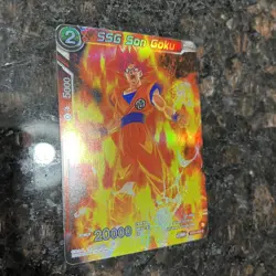 SSG Son Goku BT20-008 Full Art Foil Dragon Ball Super Card Game | NM - Image 3