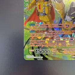 Dragon Ball TCG - Gamma 1 & Gamma 2 Heroes Mission - Foil Card BT22-021 - Image 5