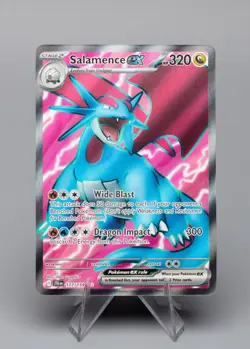 Salamence ex 177/159 Journey Together Ultra Rare Full Art NM Pokemon Card - Image 1