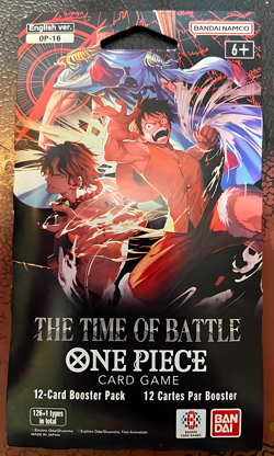 Bandai One Piece Card Game The Time of Battle Booster Pack Lot 10 - 12 Cards EN - Image 3