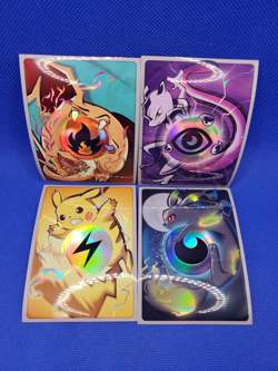 Energy Art Pokemon Merge Individual Card Sleeves Lot of 4 Comiket Doujin Pikachu - Image 4