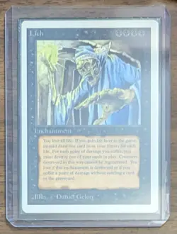 MTG Lich Non-Foil from Unlimited Edition NM - Image 3