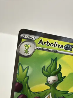 Arboliva ex 207/182 Destined Rivals Full Art Ultra Rare Holo Pokemon Card NM - Image 2