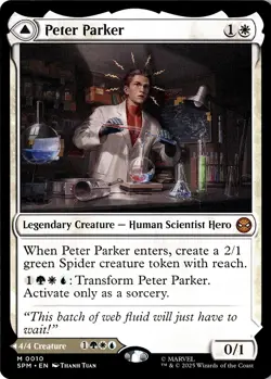 NM/M - Peter Parker/Amazing Spider-Man M 0010 MTG Marvel's Spider-Man - Image 1
