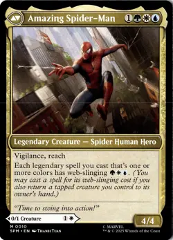 NM/M - Peter Parker/Amazing Spider-Man M 0010 MTG Marvel's Spider-Man - Image 2