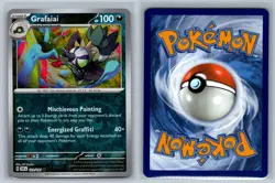 Grafaiai 121/191 Uncommon Surging Sparks Pokemon Card Reverse Holo Near Mint - Image 3