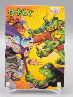 Leonardo Teenage Mutant Ninja Turtles Trading Card No.3 Takara Japan ff660 - Image 1