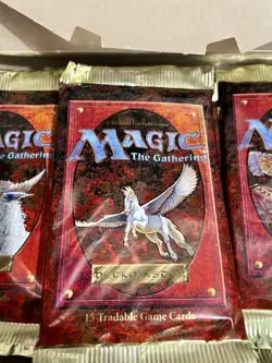 MTG MAGIC THE GATHERING 4th EDITION ONE BOOSTER PACK 1994 SEALED FREE U.S. SHIP 742818067003 - Image 2