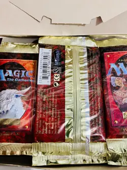 MTG MAGIC THE GATHERING 4th EDITION ONE BOOSTER PACK 1994 SEALED FREE U.S. SHIP 742818067003 - Image 3