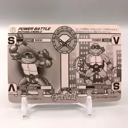 Michelangelo Teenage Mutant Ninja Turtles Card No.11 1994 Japan bb566 - Image 4