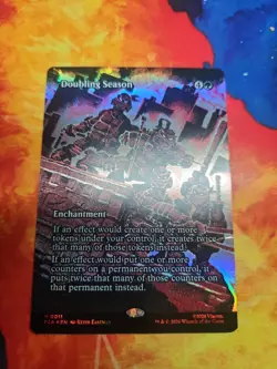 Doubling Season (Borderless) - Teenage Mutant Ninja Turtles - Foil - HP - Image 1