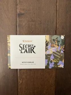 Magic MTG Secret Lair Witch's Familiar Foil Edition Limited Sealed New IN HAND - Image 1