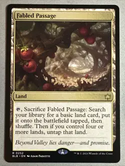 MTG / Fabled Passage / BLB / #252 / Regular / Rare / NM - Image 1