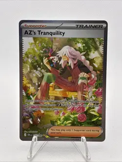 AZ's Tranquility 120/86 SIR Special Illustration Rare Pokemon Chaos Rising NM - Image 1
