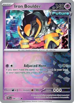 Iron Boulder (046/131) (Master Ball Pattern) [Scarlet & Violet: Prismatic Evolut - Image 1