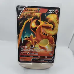 2022 Pokemon SWSH Brilliant Stars #017 Charizard V - Image 1