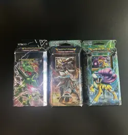 Pokemon Theme Decks Rayquaza Deck, Steel Sun, Lost Thunder Theme Decks - Image 1