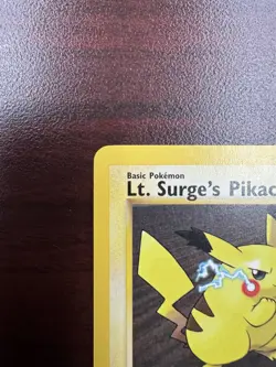 Pokemon - Gym Heroes Lt. Surge's Pikachu 81/132 LP/LP+ - Image 3