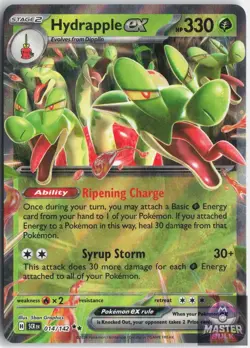Hydrapple ex 14/142 Double Rare Stellar Crown Pokemon Near Mint - Image 1