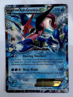 The Pokemon Company Ash-Greninja EX XY133 Promo Holo XY 170 HP English - Image 1