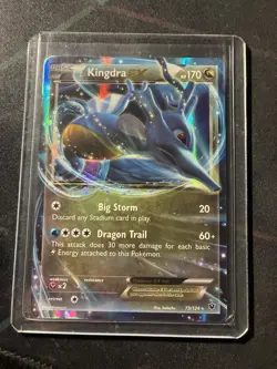 Pokemon Kingdra EX TCG Holo Rare Card 73/124 XY Fates Collide - Image 1
