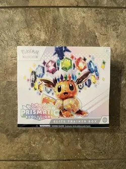 Pokemon TCG Prismatic Evolutions Elite Trainer Box ETB - Factory Sealed - Image 1