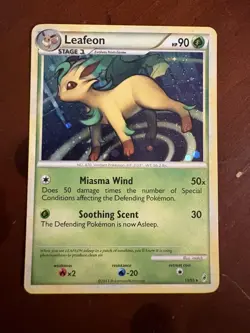 Pokemon TCG Leafeon 13/95 Call of Legends Holo Rare ENG Stage 1 90 HP - Image 1